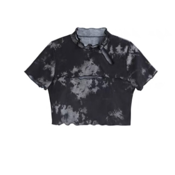 Tie-dyed Crop Top - Picture 1 of 1